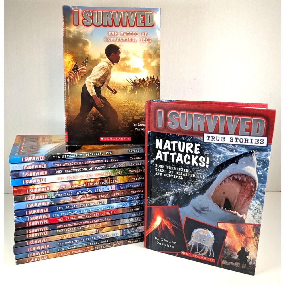 Near Complete I SURVIVED Children Historical Books Series Lauren Tarshis PB